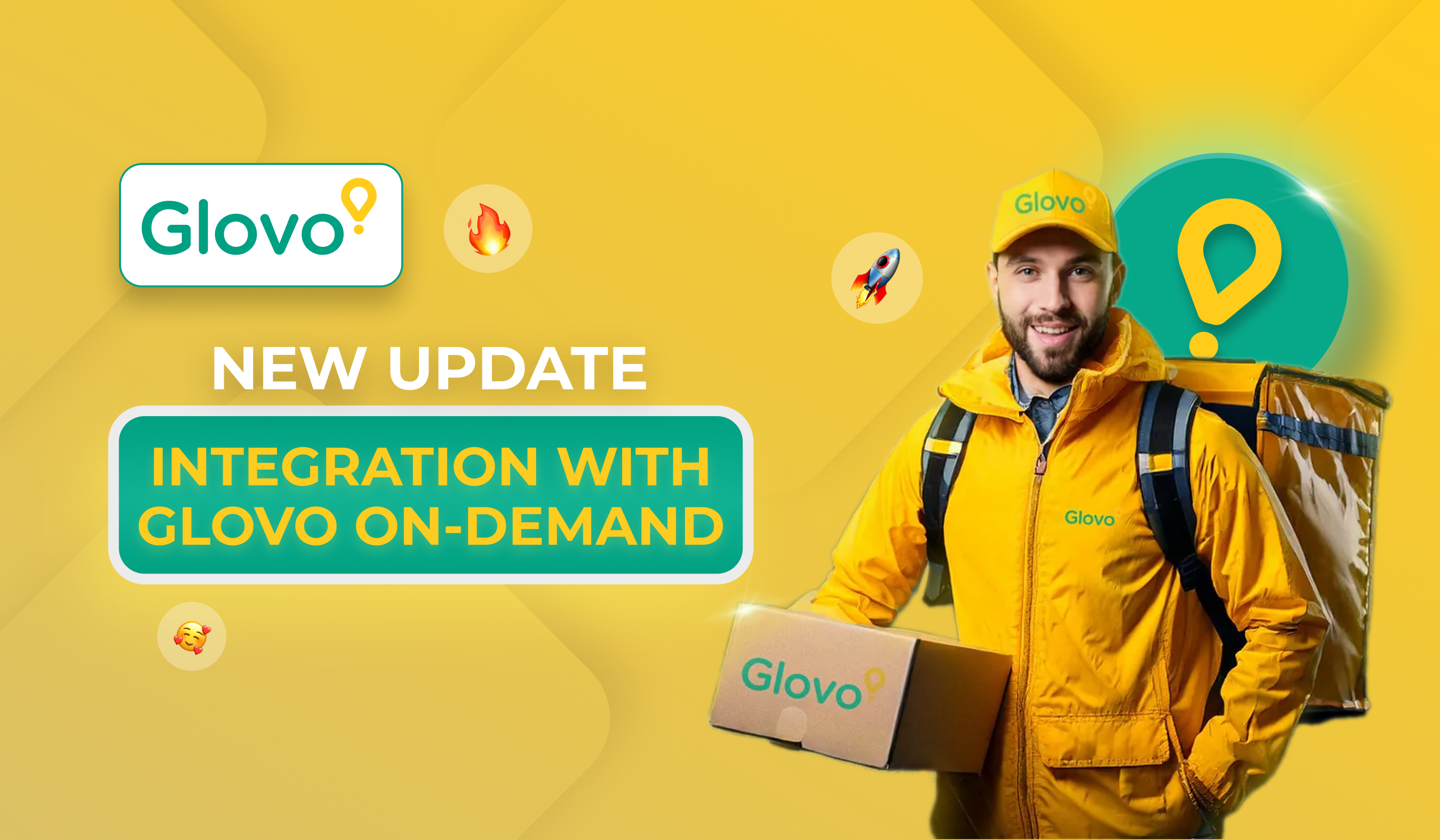 Functionality update - integration with Glovo On-Demand