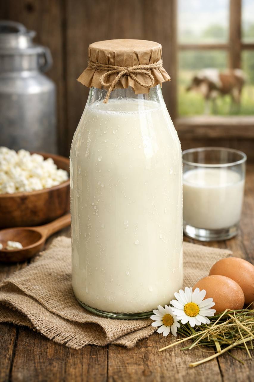 Молоко домашнє коров"яче не пастерезоване літр
